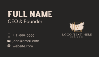 Luxury Paint Letter V Business Card