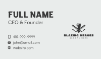 Razor Barber Grooming Business Card Image Preview