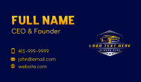 Car Mechanic Garage Business Card