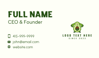 Cute Avocado Mascot Business Card