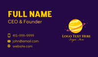 Cosmic Planet Saturn Business Card