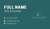 Gardening Garland Landmark Business Card