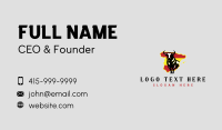 Spain Wild Bull Business Card