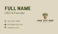 Nature Park Gardening Business Card