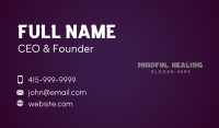 Nightlife Business Card example 4