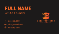 Logistics Truck Shield Business Card Design