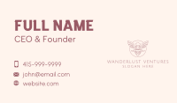 Owl Bakery Shop Business Card