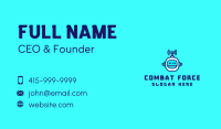 Gaming Robot Streamer Business Card