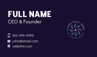 Cyber Technology Propeller Business Card