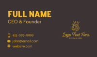 Beauty Crown Woman Business Card