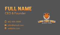 Predator Tiger Gamer  Business Card Design