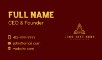 Professional Luxury Pyramid Business Card