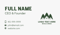 Cabin House Real Estate Business Card