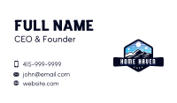 Camp Site Business Card example 4