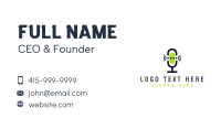 Mic Sound Entertainment Podcast Business Card