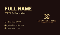 Premium Business Letter C Business Card Design