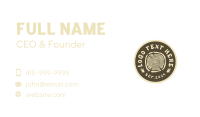 Native Wood Seal  Business Card