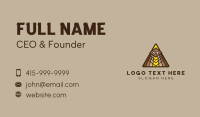 Mystic Eye Triangle Business Card