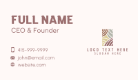 Lumber Wood Craft Business Card Design