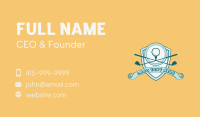 Sports Golf Club Business Card