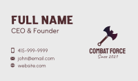 Fight Business Card example 4