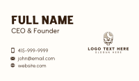 Atlas Globe Masculine Business Card