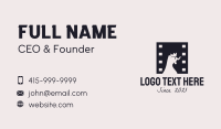 Movie Production Business Card example 1