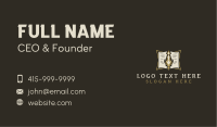 Feather Quill Paper Business Card