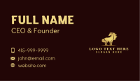 Wild Mustang Horse  Business Card