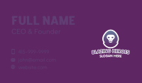 Gradient Skull Hoodie Business Card Image Preview