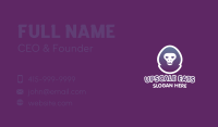 Gradient Skull Hoodie Business Card Image Preview