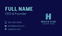 Generic 3D Letter H Business Card Image Preview