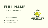 Olive Business Card example 2