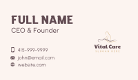 Masseuse Care Wellness Business Card Image Preview