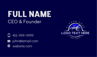 Car Cleaning Automotive Business Card