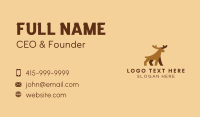 Wild Moose Horn  Business Card Design