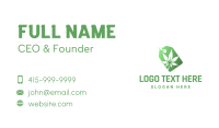 Green Cannabis Store Business Card