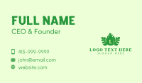 Ecologist Business Card example 1