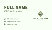 Green Floor Tiling Business Card