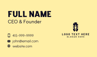 Interview Business Card example 1