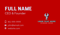 Wrench Repair Handyman Business Card Design