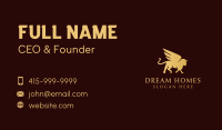 Bull Wings Enterprise Business Card Design
