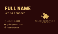 Bull Wings Enterprise Business Card Design