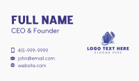 City Building Cleaning Business Card