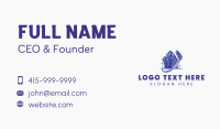 City Building Cleaning Business Card Design