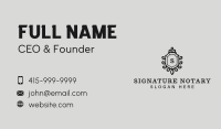 Shield Luxe Boutique Business Card Design