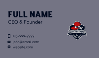 Table Tennis Varsity League Business Card Design