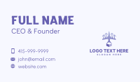 Plane Freight Transport Business Card