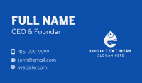 Car Water Droplet  Business Card