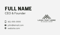 Roof Nail Construction Business Card